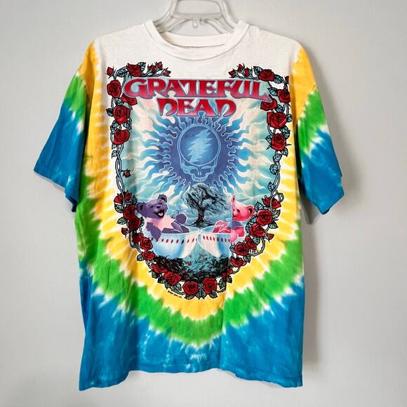 Vintage 1997 Grateful Dead Scarlet Fire Tee Shirt Mens L - Picture 1 of 14